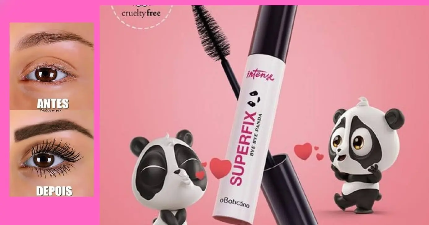 Superfix Bye Bye Panda da Intense - Boticário (Foto Reprodução/Lennita/TV Foco/Canva/Google Shopping/YouTube)