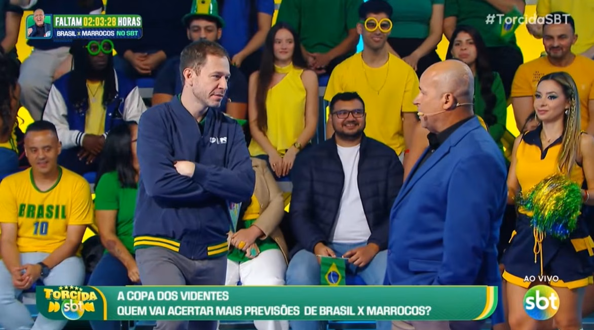 Carlinhos Vidente falou do Brasil na Copa do Mundo e assustou Tiago Leifert