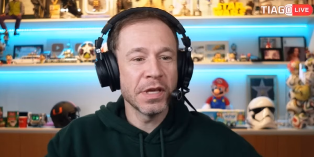 Tiago Leifert diz que queria reencarnar como Neymar (Reprodução: Youtube)