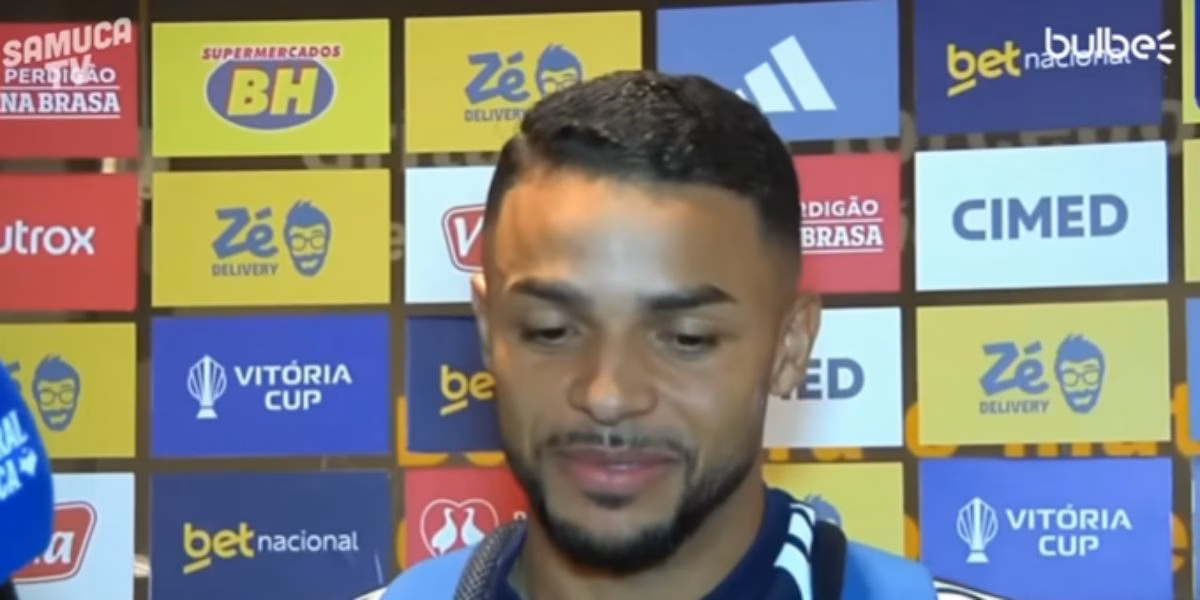Wanderson pode deixar o Cruzeiro em julho (Reprodução: Samuca TV / Youtube) Wanderson pode deixar o Cruzeiro em julho (Reprodução: Samuca TV / Youtube)