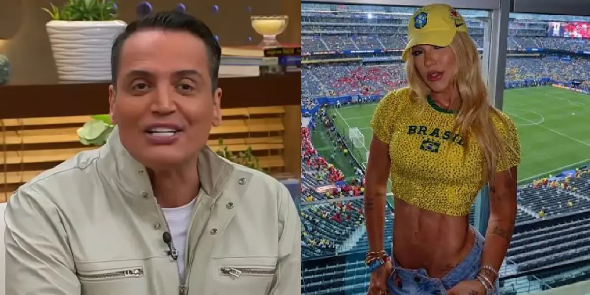 Léo Dias e Virginia (Foto: Reprodução/ Melhor da Tarde/ Instagram)