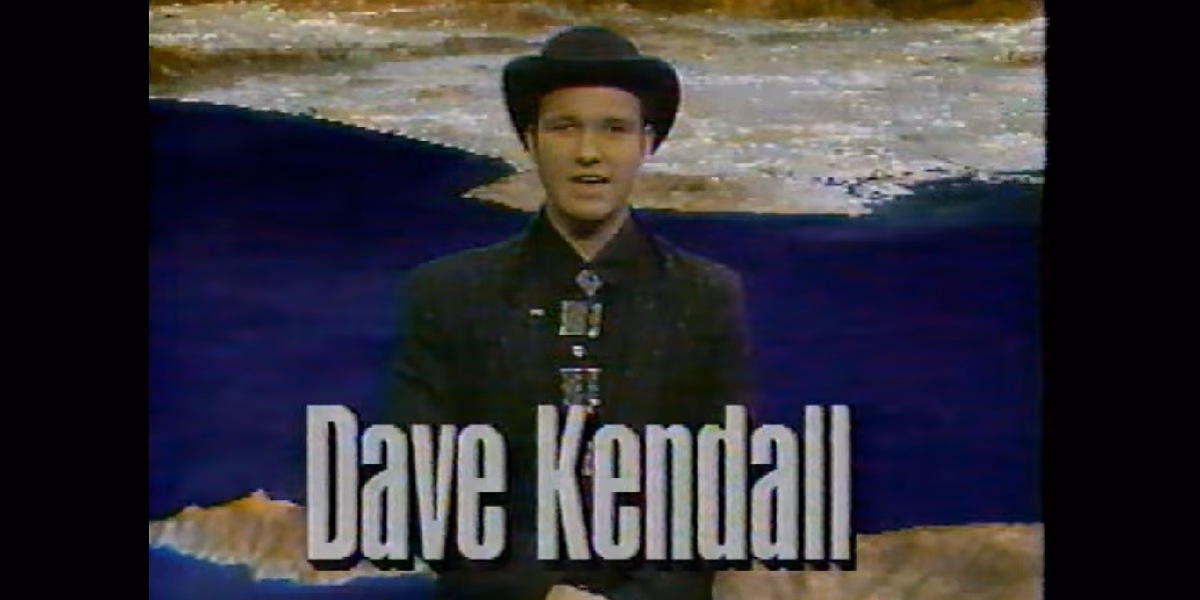 Dave Kendall (Foto: Reprodução/ YouTube) Dave Kendall (Foto: Reprodução/ YouTube)