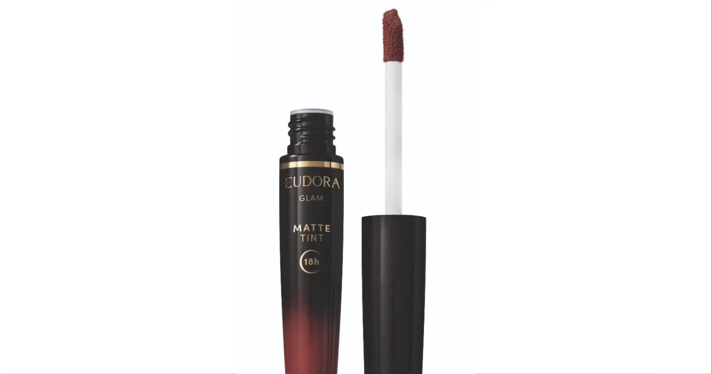 Batom Líquido Glam Matte Tint, da Eudora (Foto: Reprodução/Internet)