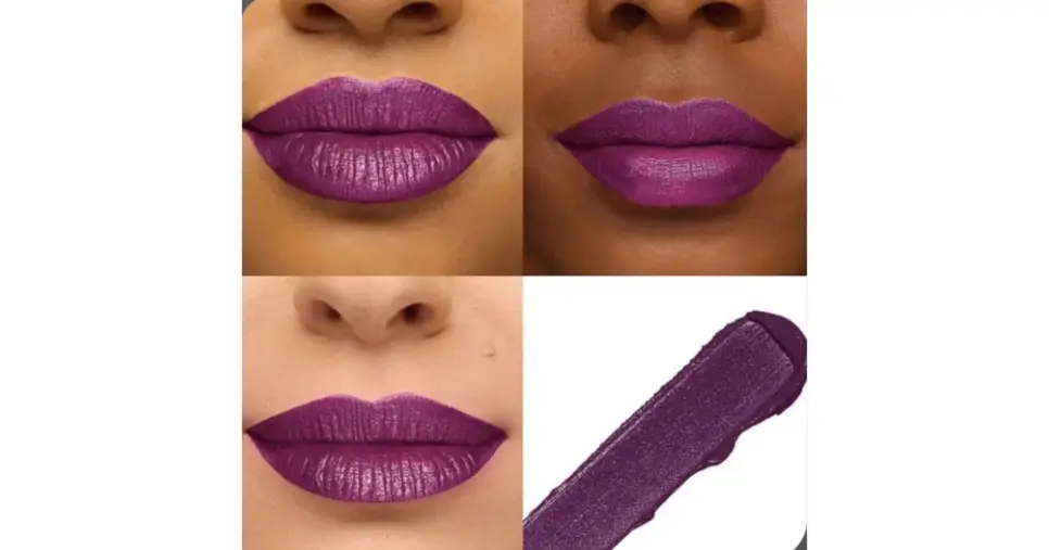 Efeito do Batom Liquido Matte Glitter Effect (Foto: Avon) Efeito do Batom Liquido Matte Glitter Effect (Foto: Avon)