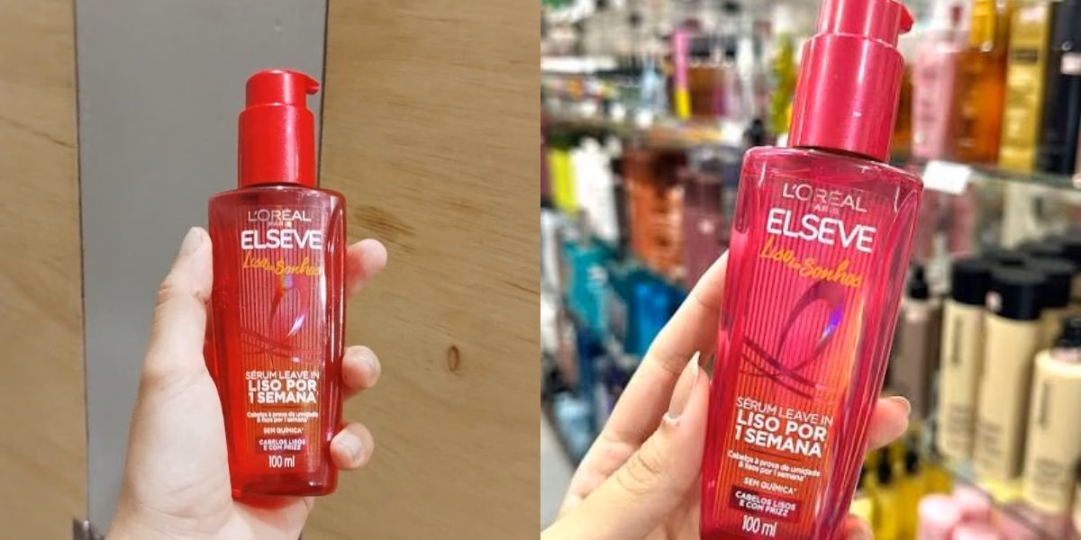 L'Oreal Elseve Liso dos Sonhos Sérum (Reprodução: Divulgação) L'Oreal Elseve Liso dos Sonhos Sérum (Reprodução: Divulgação)