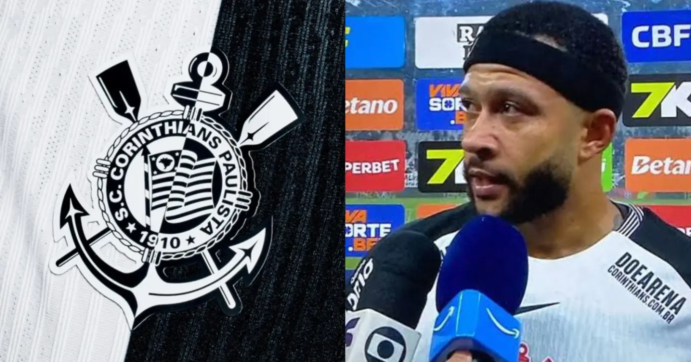 Memphis Depay e Corinthians (Foto: Reprodução/Internet)