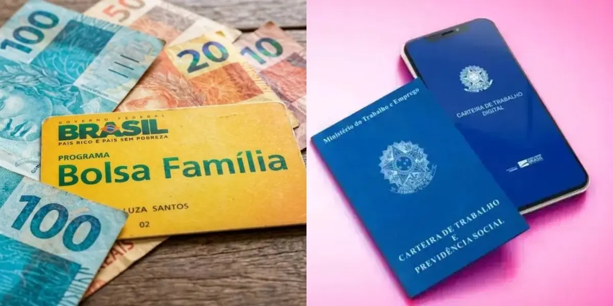 Receber o Bolsa Família depois de conseguir um emprego (Reprodução: Montagem TV Foco)