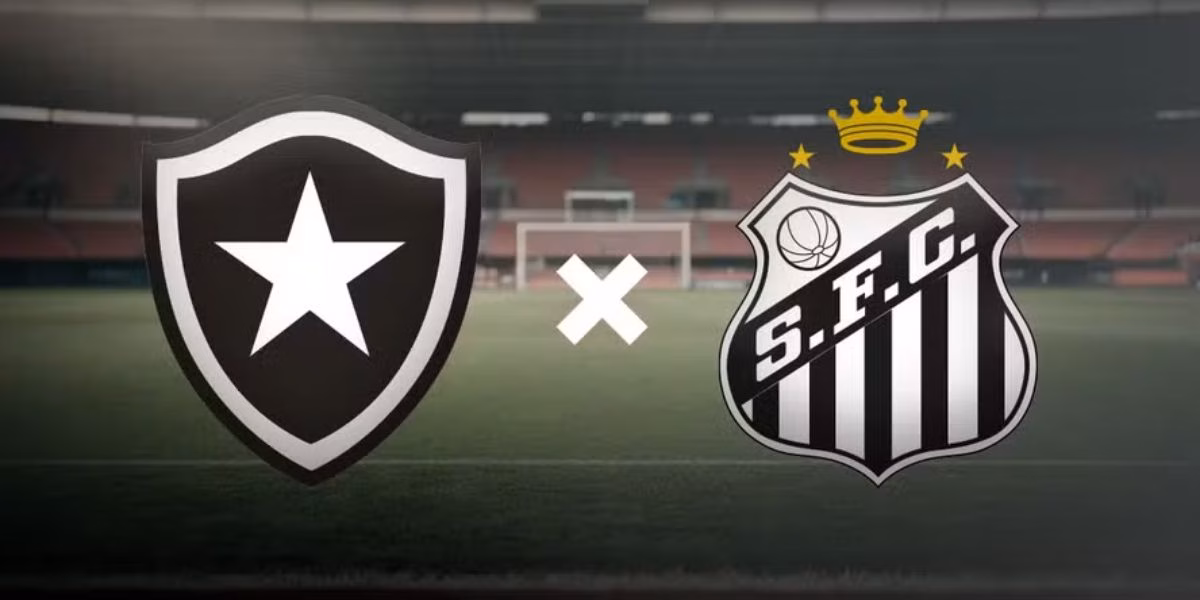 Botafogo e Santos jogam hoje (Reprodução: Divulgação)