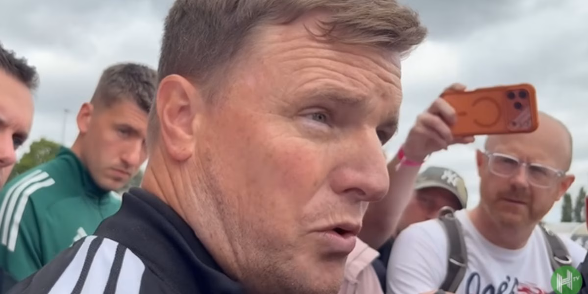 Eddie Howe deixou o comando do Newcastle (Reprodução: Youtube) Eddie Howe deixou o comando do Newcastle (Reprodução: Youtube)