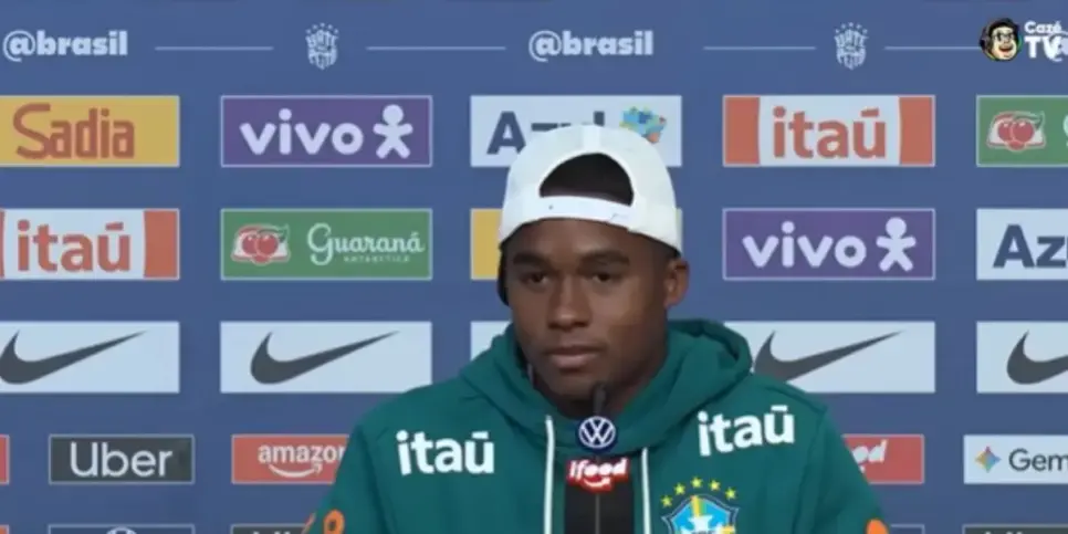 Endrick pode deixar o Real Madrid (Reprodução: Cazé TV / Youtube) Endrick pode deixar o Real Madrid (Reprodução: Cazé TV / Youtube)