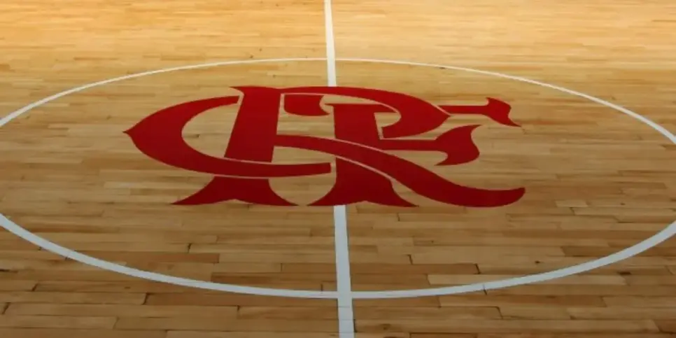 Quadra de basquete do Flamengo (Reprodução: Divulgação)