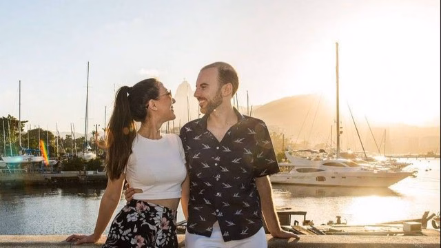 Repórter do Mais Você é casada (Foto: Reprodução/ Instagram) Repórter do Mais Você é casada (Foto: Reprodução/ Instagram)