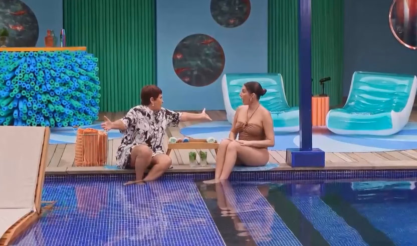 Márcia Sensitiva no programa de Fê Paes Leme (Foto: Reprodução / GNT) 