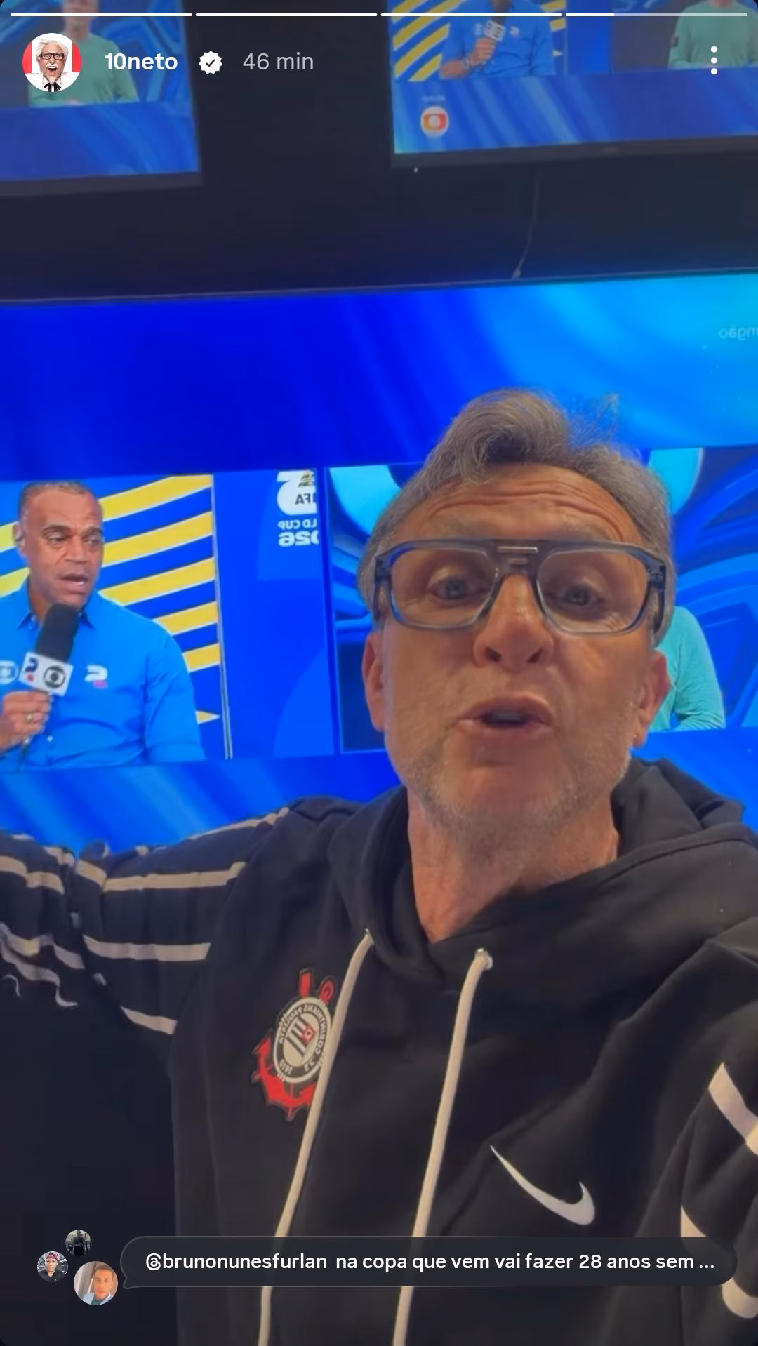 Craque Neto provoca Denilson e ataca Globo em vídeo (Foto: Reprodução/ Internet)
