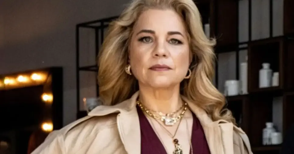 Pilar em Quem Ama Cuida (Foto: Reprodução/ Globo) Pilar em Quem Ama Cuida (Foto: Reprodução/ Globo)