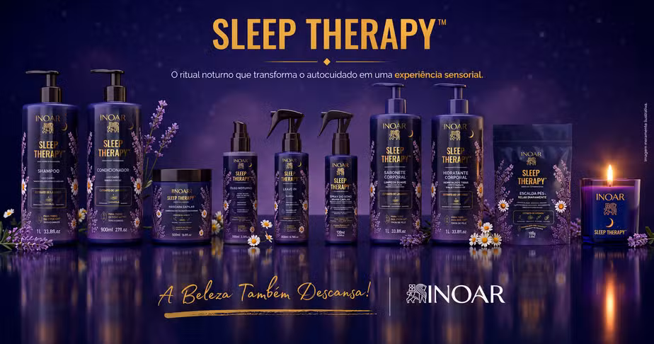 Linha para deixar o cabelo hidratado enquanto dorme (Foto: Reprodução/ Internet)