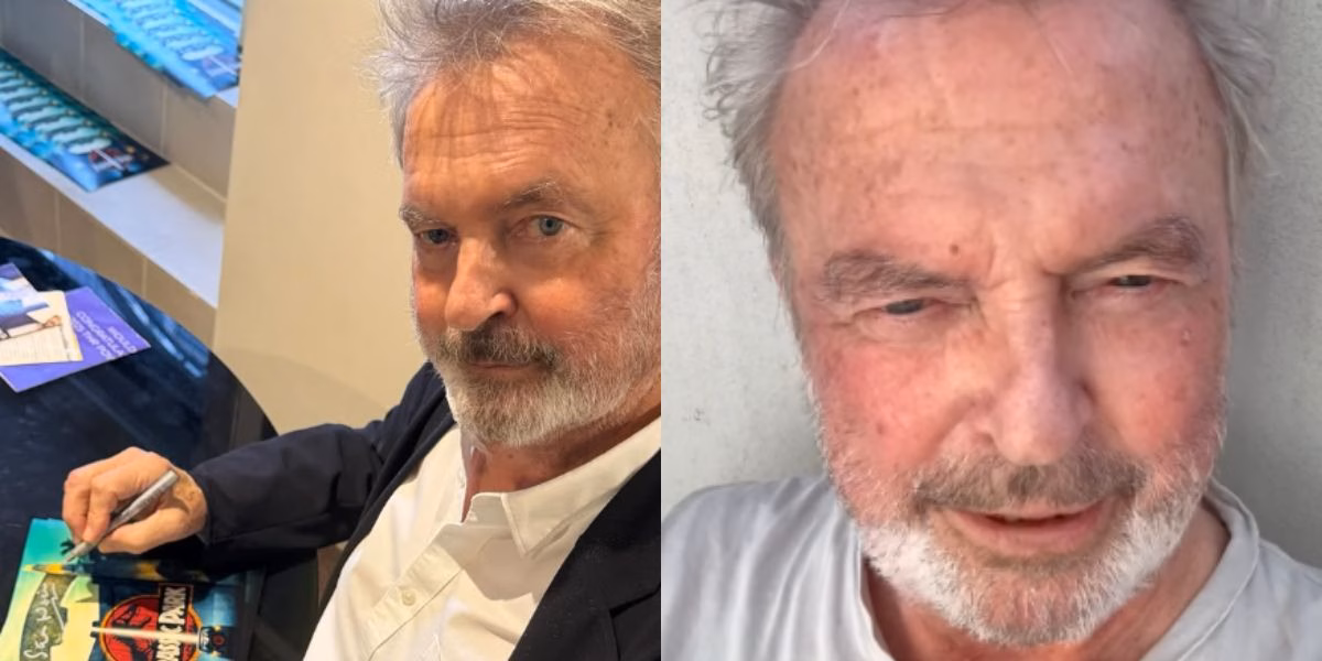 Sam Neill faleceu aos 78 anos de idade (Reprodução: Instagram)