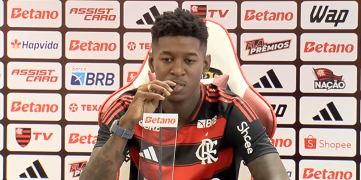 Vitão quer mais minutos em campo no Flamengo (Reprodução: Youtube)