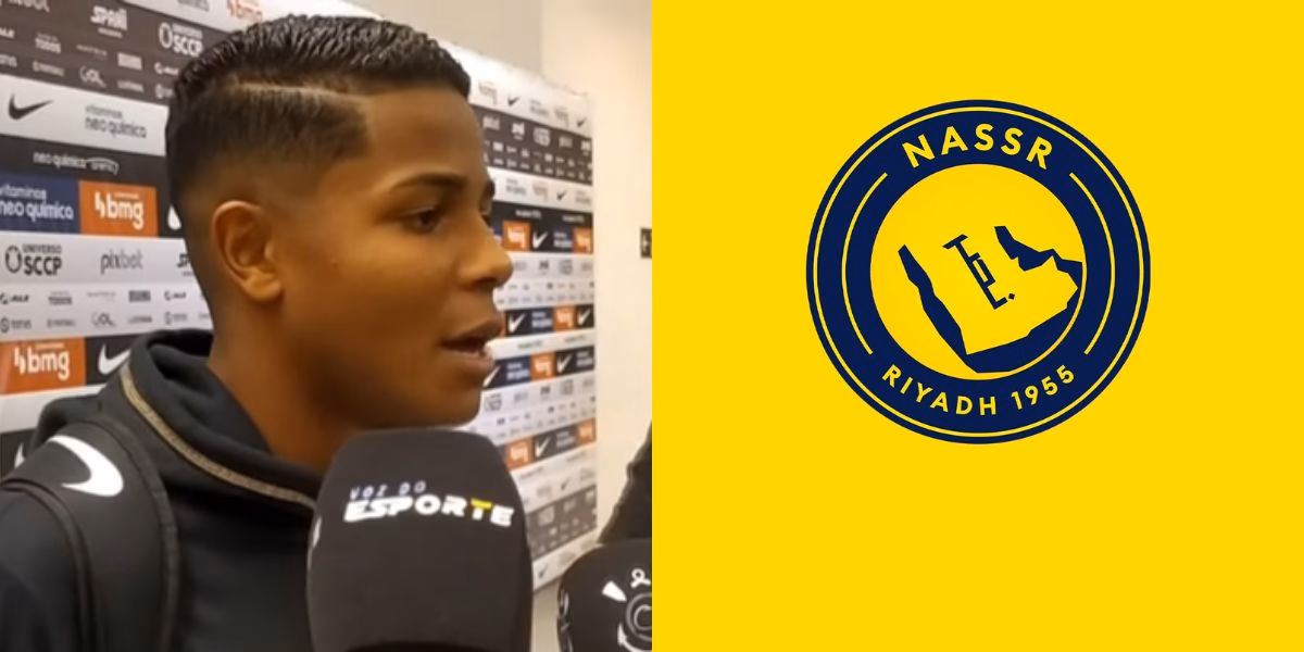 Wesley tem contrato com o Al-Nassr (Reprodução: Youtube) Wesley tem contrato com o Al-Nassr (Reprodução: Youtube)