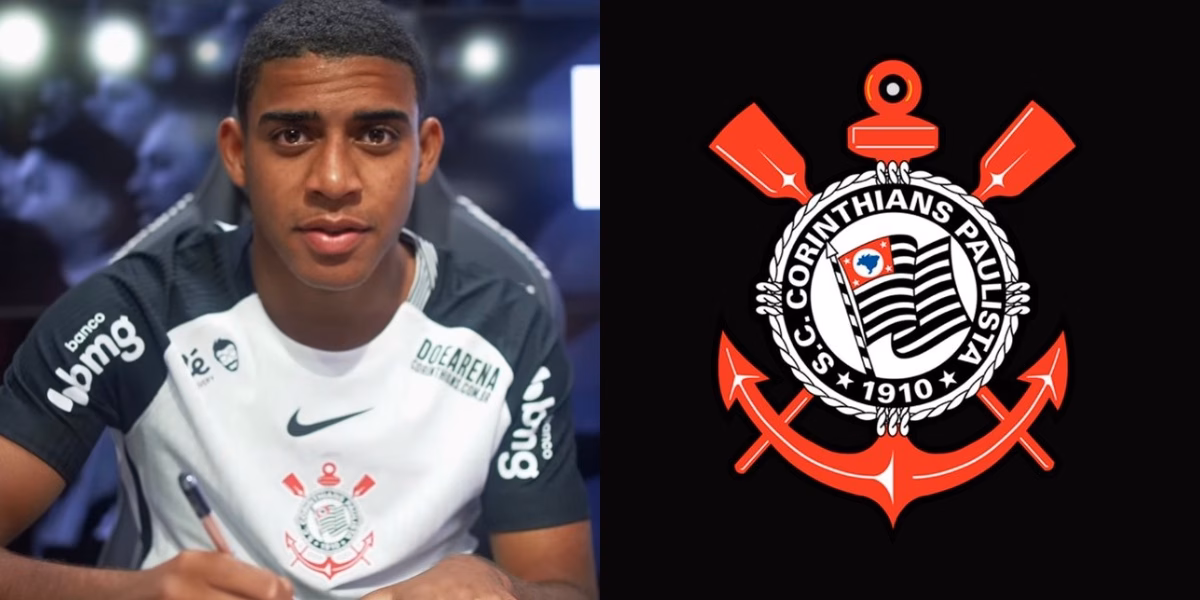 Gui Negão atacante do Corinthians (Foto- Corinthians TV)