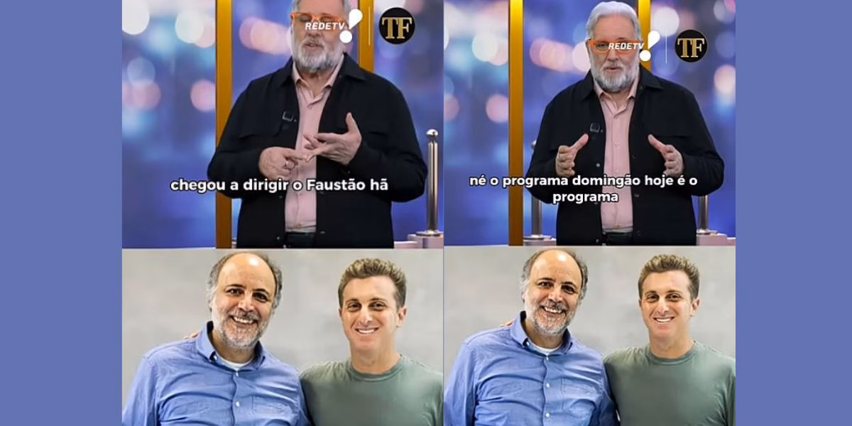 Leão Lobo criticou a saída de Hélio Vargas na direção do Domingão (Foto Reprodução/Montagem/Tv Foco/Instagram/TV Fama) Leão Lobo criticou a saída de Hélio Vargas na direção do Domingão (Foto Reprodução/Montagem/Tv Foco/Instagram/TV Fama)