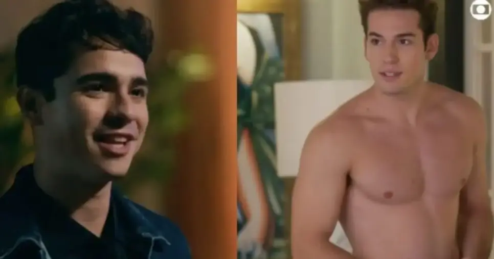 Mau Mau e Felipe em Quem Ama Cuida (Foto: Reprodução / Globo)