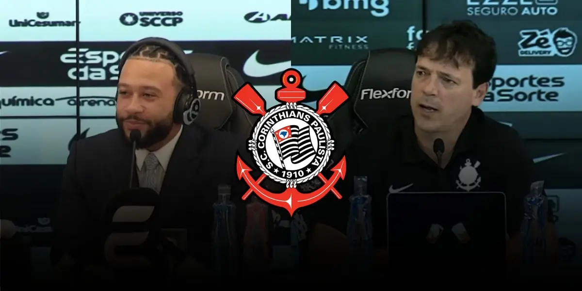Corinthians: Fernando Diniz decide sobre futuro de Memphis Depay e Garro