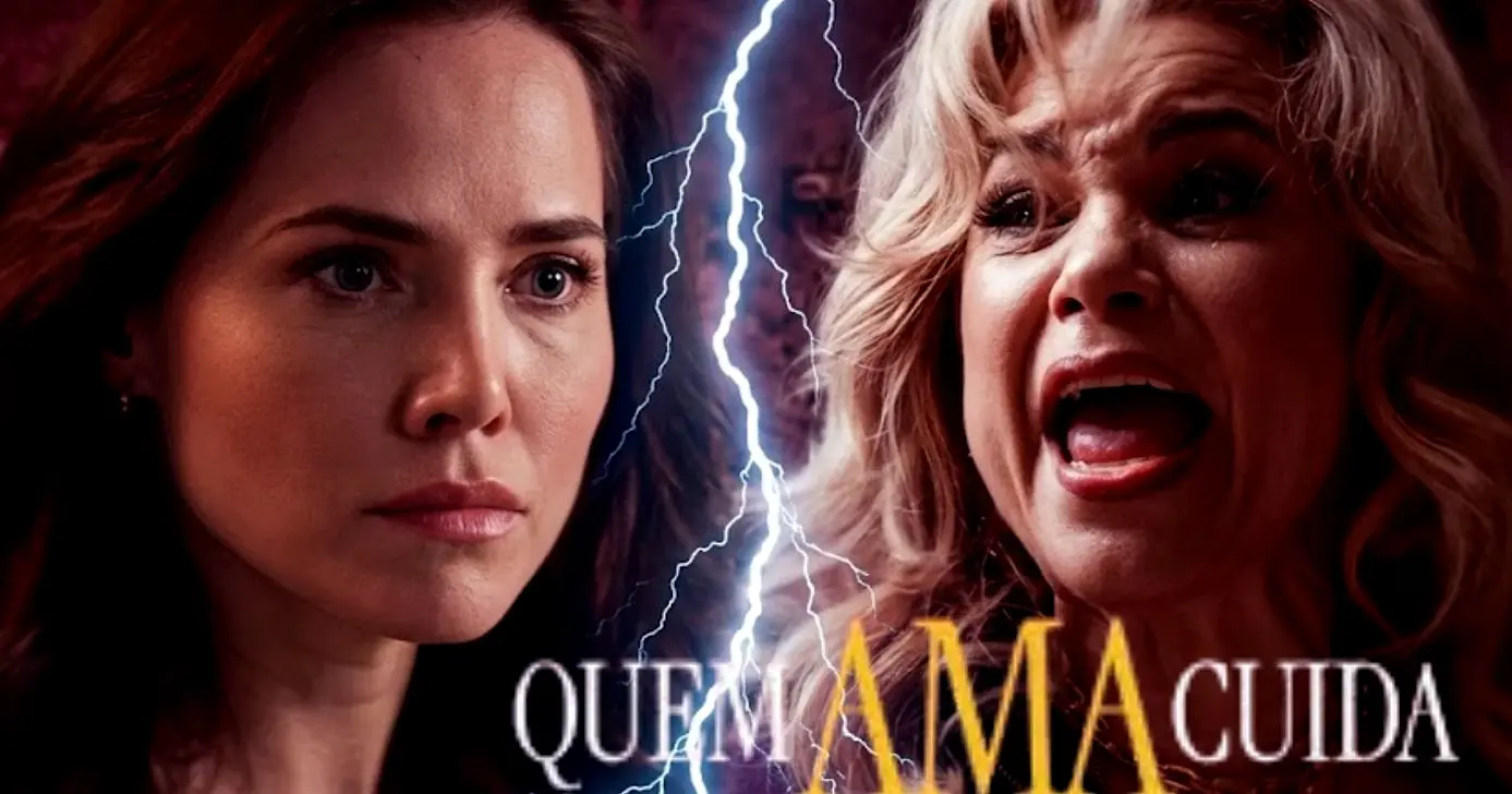 Pilar ficará desestabilizada nos próximos capítulos de Quem Ama Cuida e embate com Adriana fica mais intenso (Foto Reprodução/Montagem/Lennita/TV Foco/Canva/GMN/Globo)