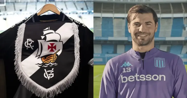 Vasco acerta contratação de Santiago Sosa, do Racing, até 2029 Vasco acerta contratação de Santiago Sosa, do Racing, até 2029