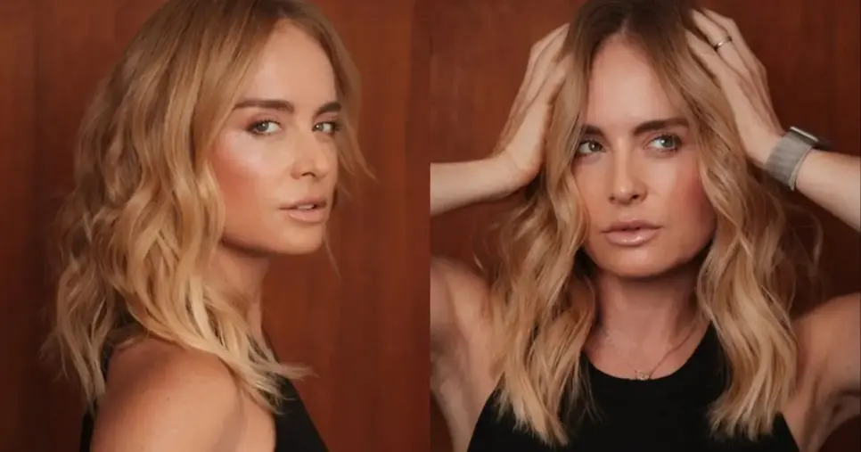 Angélica usando corte de cabelo long bob (Foto: Reprodução/Instagram, @angelicaksy) Angélica usando corte de cabelo long bob (Foto: Reprodução/Instagram, @angelicaksy)