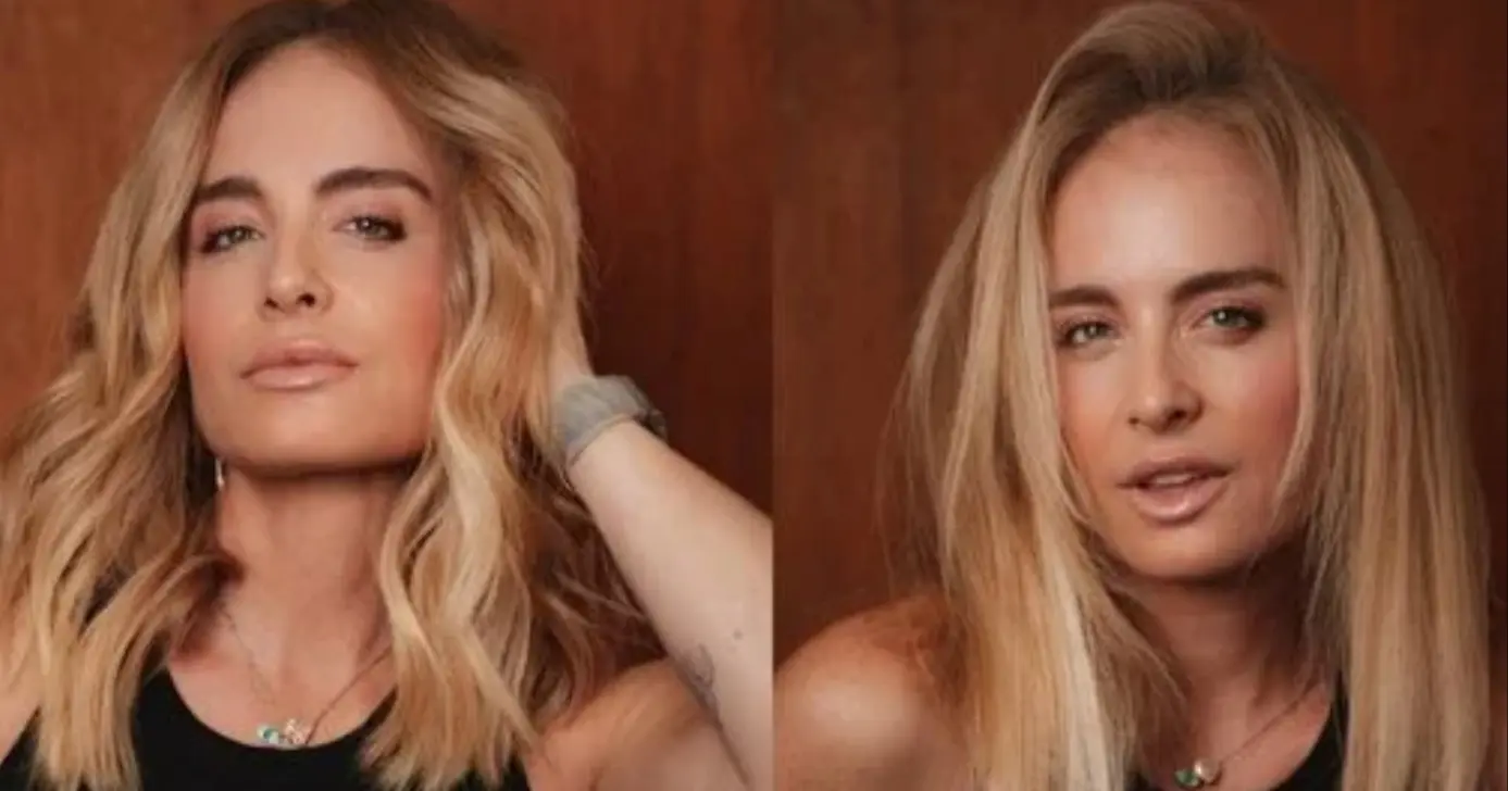 Angélica usando corte de cabelo long bob (Foto: Reprodução/Instagram, @angelicaksy)