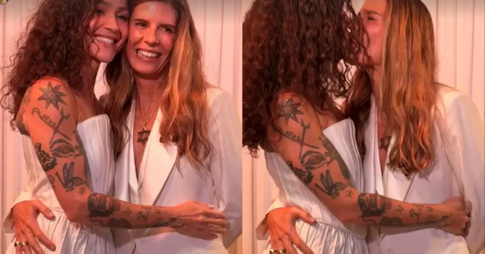 Casamento de Cecilia Beraba e Joana Braga – Foto: Reprodução/Instagram