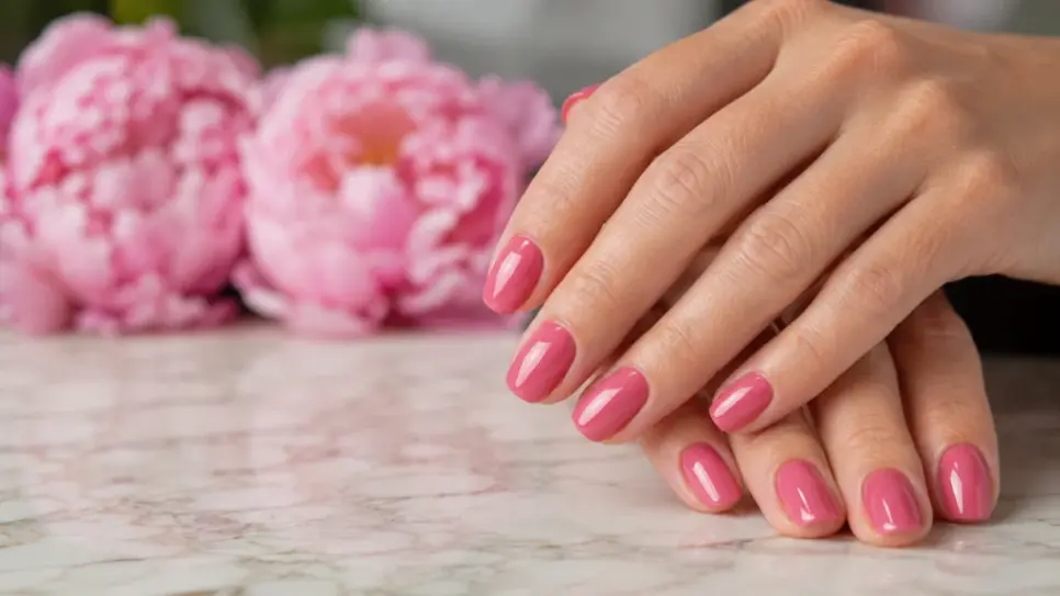 Esmalte rosa peônia vem virando tendência (Foto: Reprodução/ Internet)