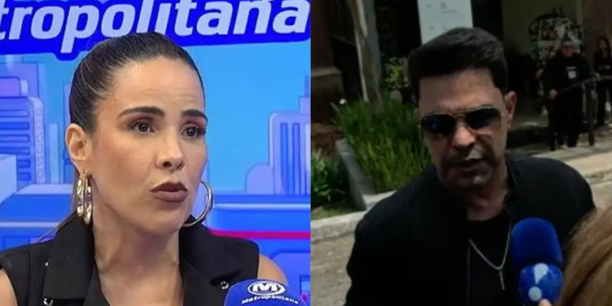 Wanessa no Chupim e Zezé durante entrevista recente. (Foto: Reprodução / Youtube / Internet)