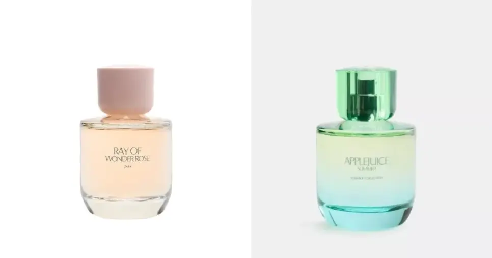 Perfumes Ray of Wonder Rose e Applejuice Summer (Foto: Reprodução) Perfumes Ray of Wonder Rose e Applejuice Summer (Foto: Reprodução)
