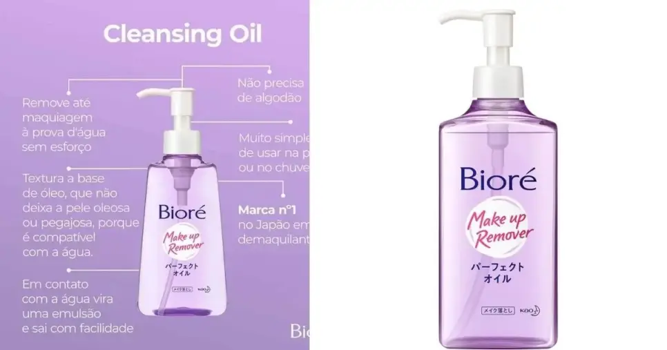 Cleansing oil(Foto: Reprodução) Cleansing oil(Foto: Reprodução)