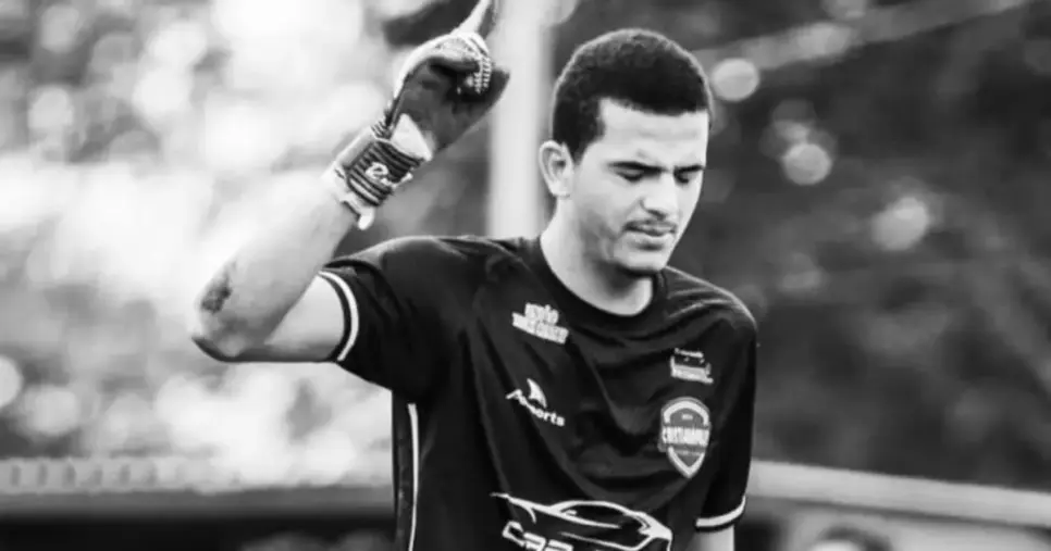 Morre o jogador Thiago Reis Dias (Foto: Reprodução) Morre o jogador Thiago Reis Dias (Foto: Reprodução)