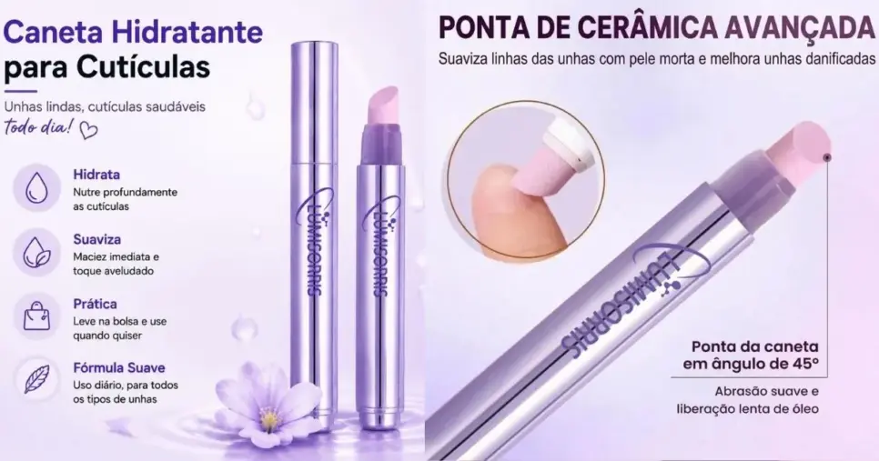 Lumisorris Caneta Para Unhas E Cutículas 2.0 (Foto: Reprodução) 