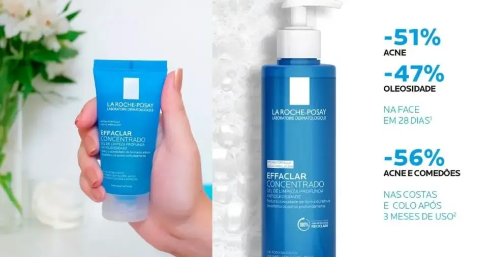Effaclar Concentrado, da La Roche-Posay (Foto: Reprodução) Effaclar Concentrado, da La Roche-Posay (Foto: Reprodução)