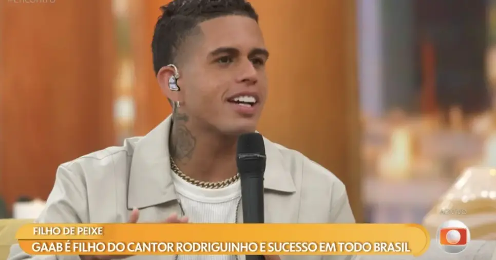 Gaab no Encontro (Foto: Reprodução / Globo)