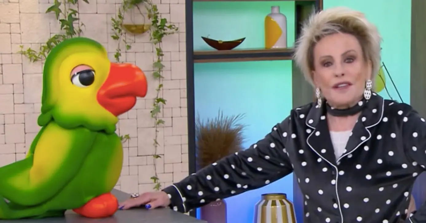 Louro Mané e Ana Maria no Mais Você (Foto: Reprodução / Globo)