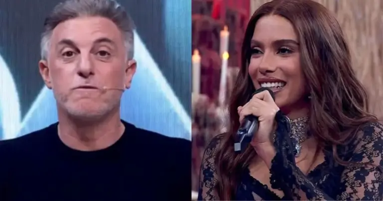 Anitta corrige Luciano Huck e revela o que acontece nos bastidores do Domingão