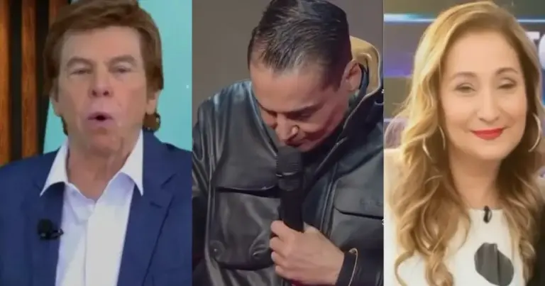 Premiação para fofoqueiros tem Leo Dias chorando com anúncio de mudança, Sonia Abrão e homenagem a Nelson Rubens