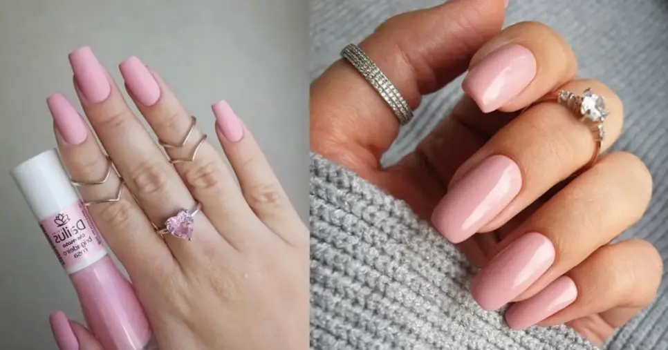 Esmalte fosco x brilhante pastel (Foto Reprodução/Montagem/Lennita/TV Foco/Pinterest) Esmalte fosco x brilhante pastel (Foto Reprodução/Montagem/Lennita/TV Foco/Pinterest)