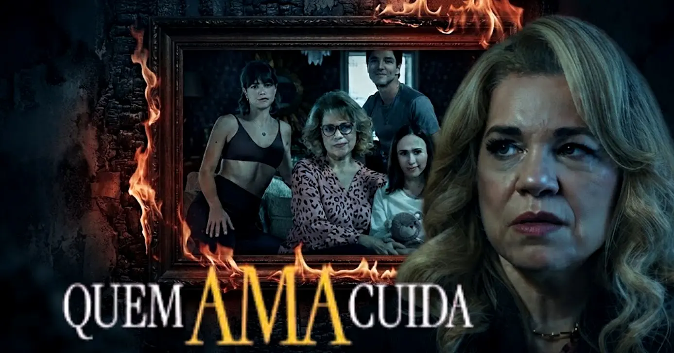 Pilar perde completamente o controle da família em "Quem Ama Cuida" (Foto Reprodução/Montagem/Lennita/TV Foco/GMN/Globo)