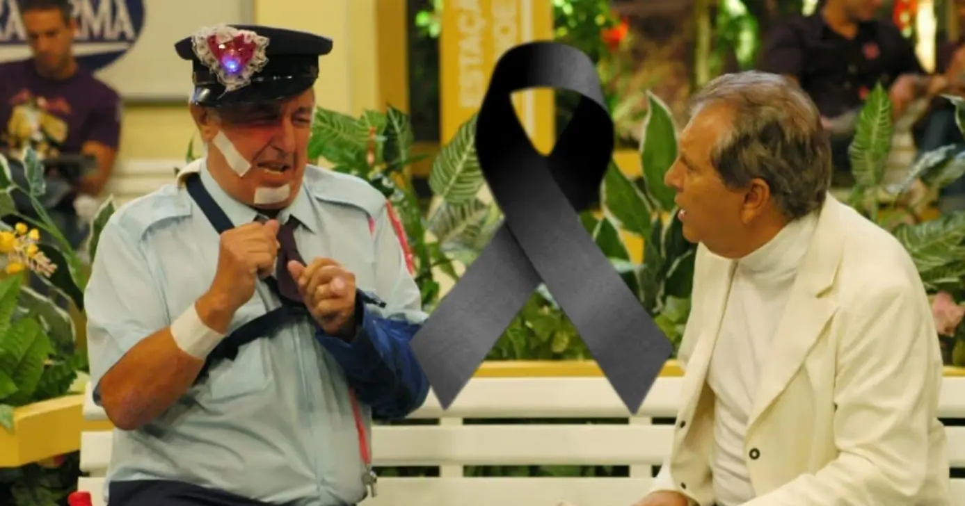 Astro de " A Praça é Nossa" morreu magoado (Foto Reprodução/Montagem/Lennita/TV Foco/Canva/SBT)