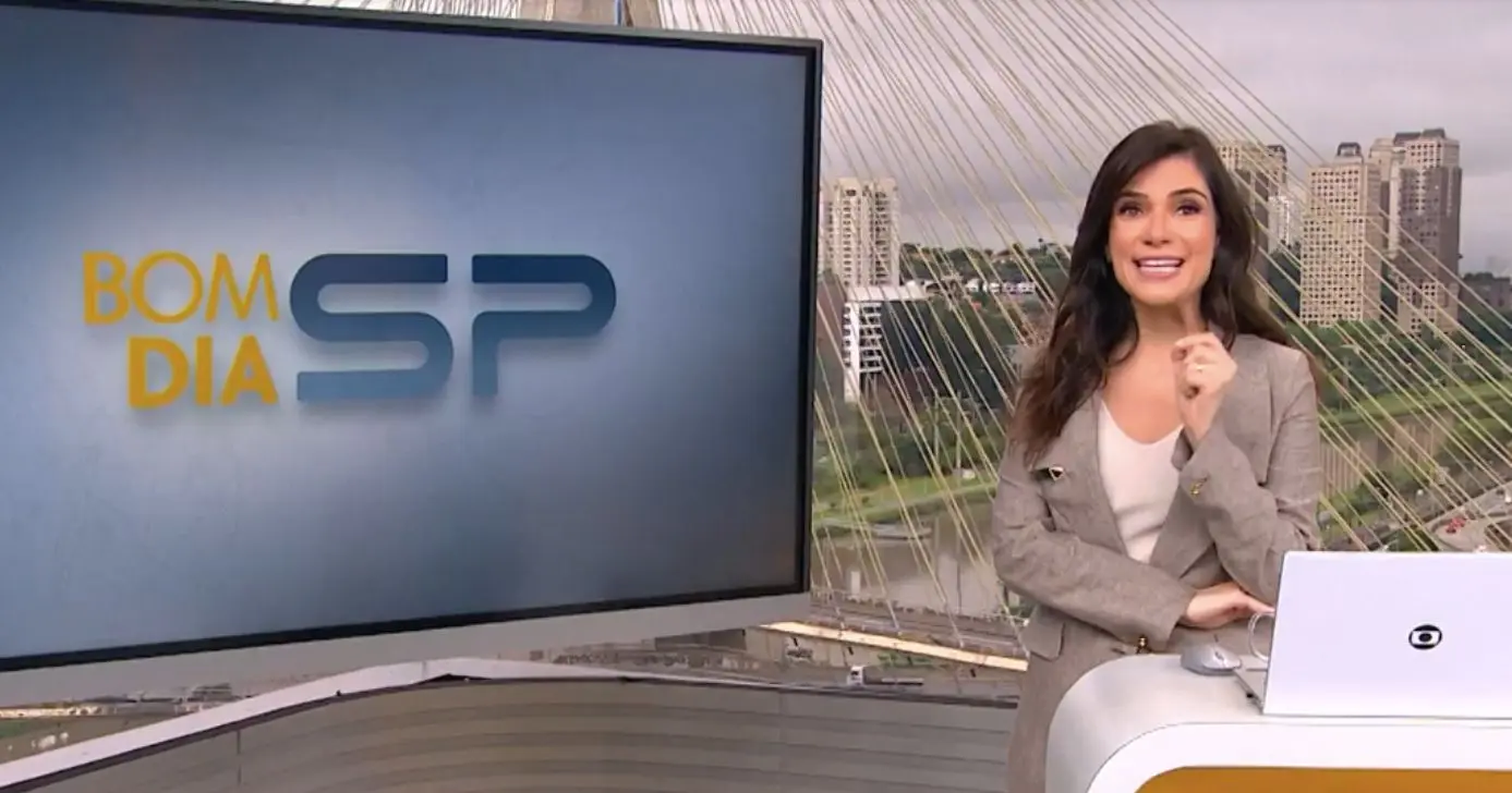 Sabina Simonato no Bom Dia São Paulo (Foto: Reprodução / Globo)
