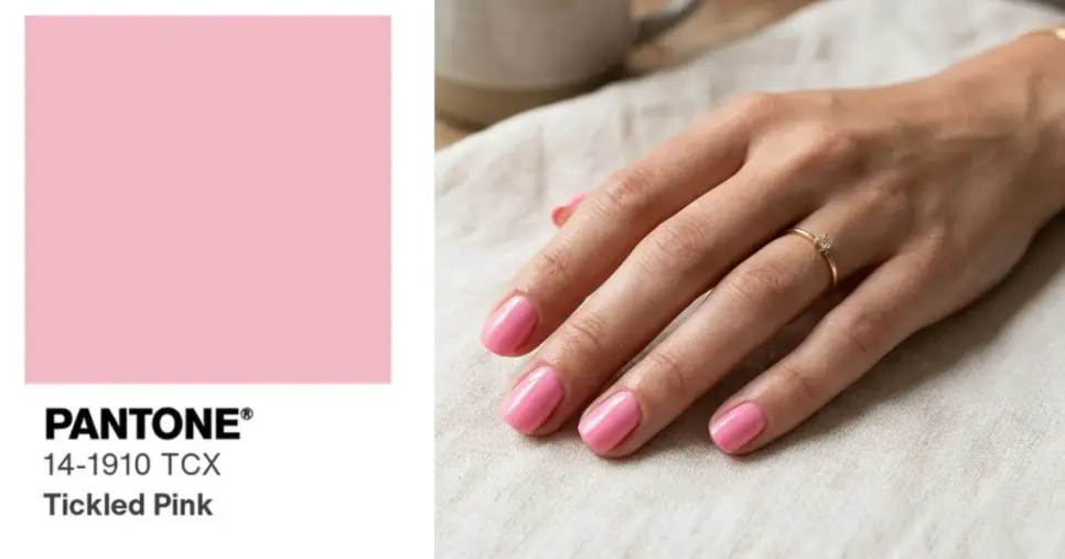 Tickled Pink (Foto: Pantone / Montagem TV Foco / GMN)