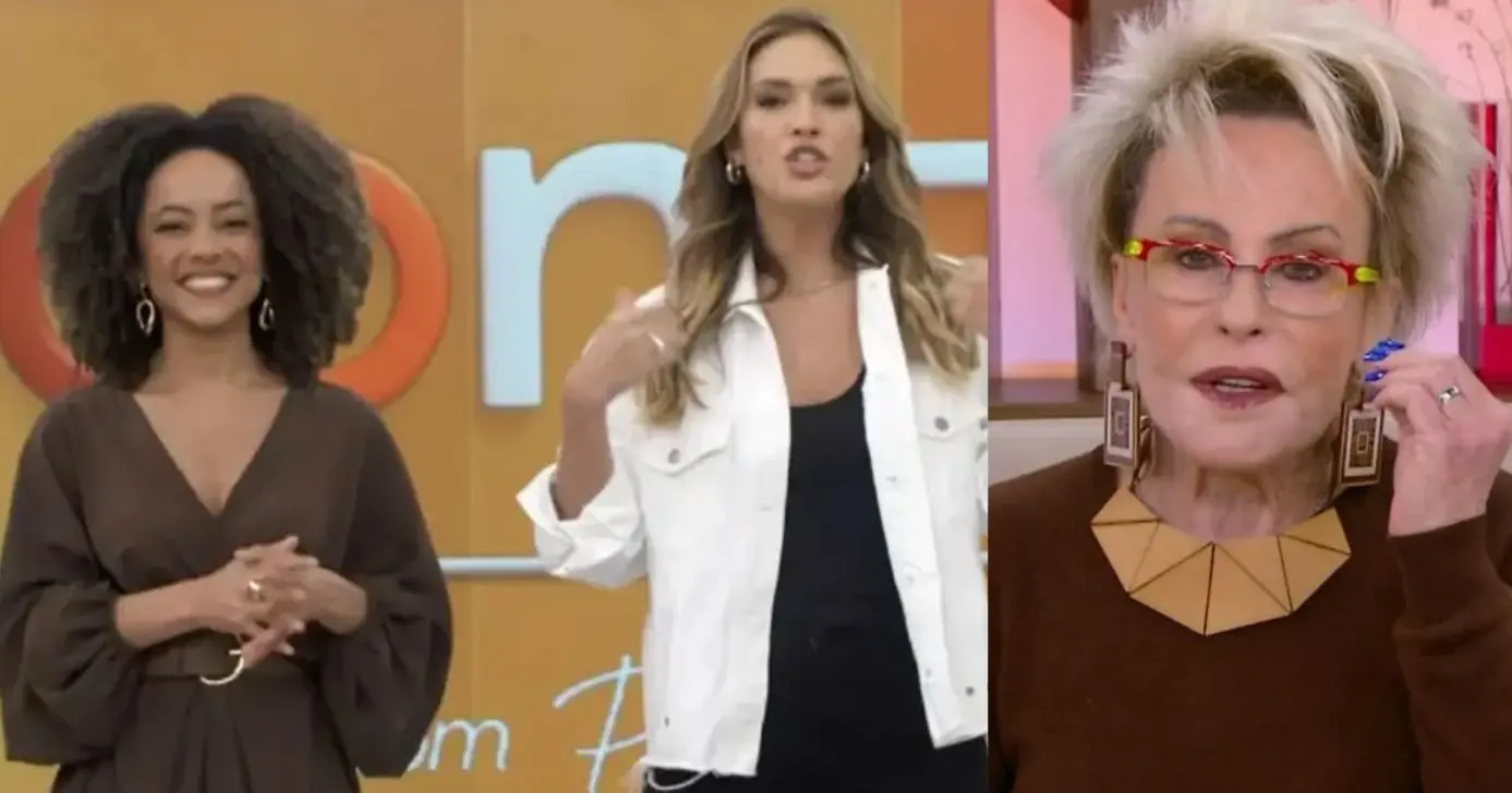 Valéria Almeida, Talitha Morete e Ana Maria (Fotos: Reproduções / Globo)