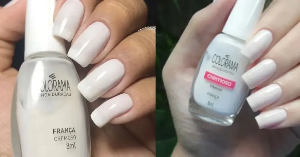 Esmalte Colorama França (Foto Reprodução/Montagem/TV Foco/Canva/Pinterest/Lennita)